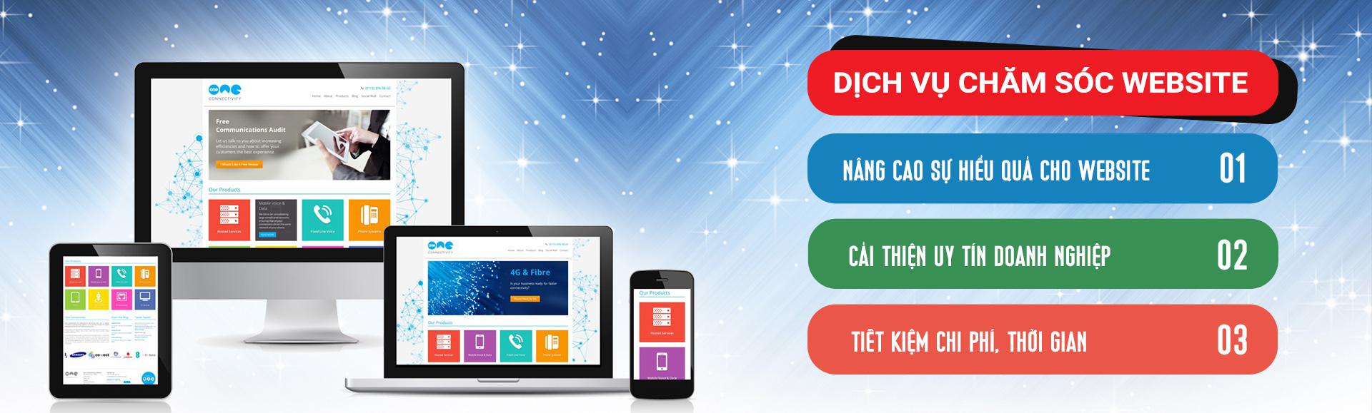 Dịch vụ chăm sóc Website